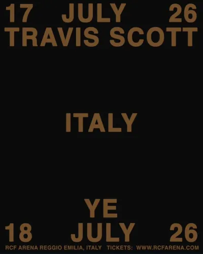 Billetterie Travis Scott ouverte !